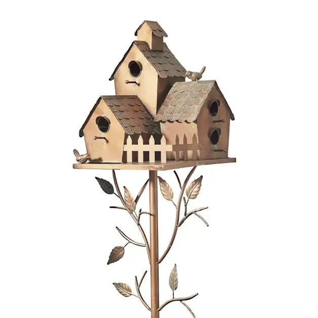 Growhabity Last day 49% off❤️Birdhouse Garden Stakes