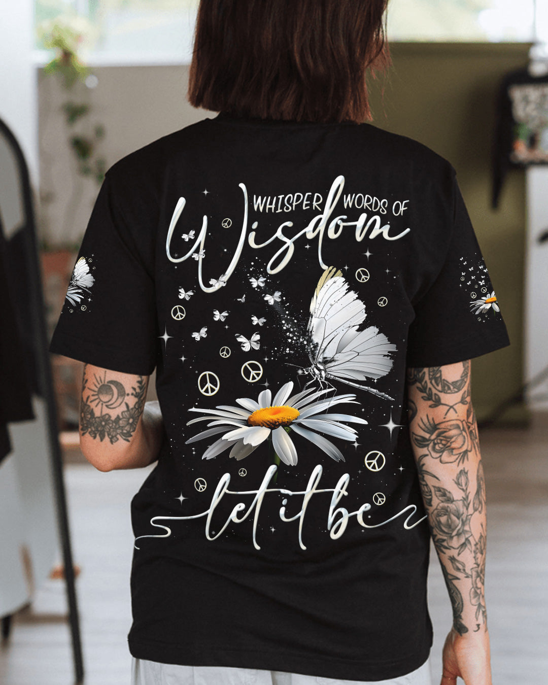 WHISPER WORDS OF WISDOM LET IT BE BUTTERFLIES ALL OVER PRINT - TYQY0302261