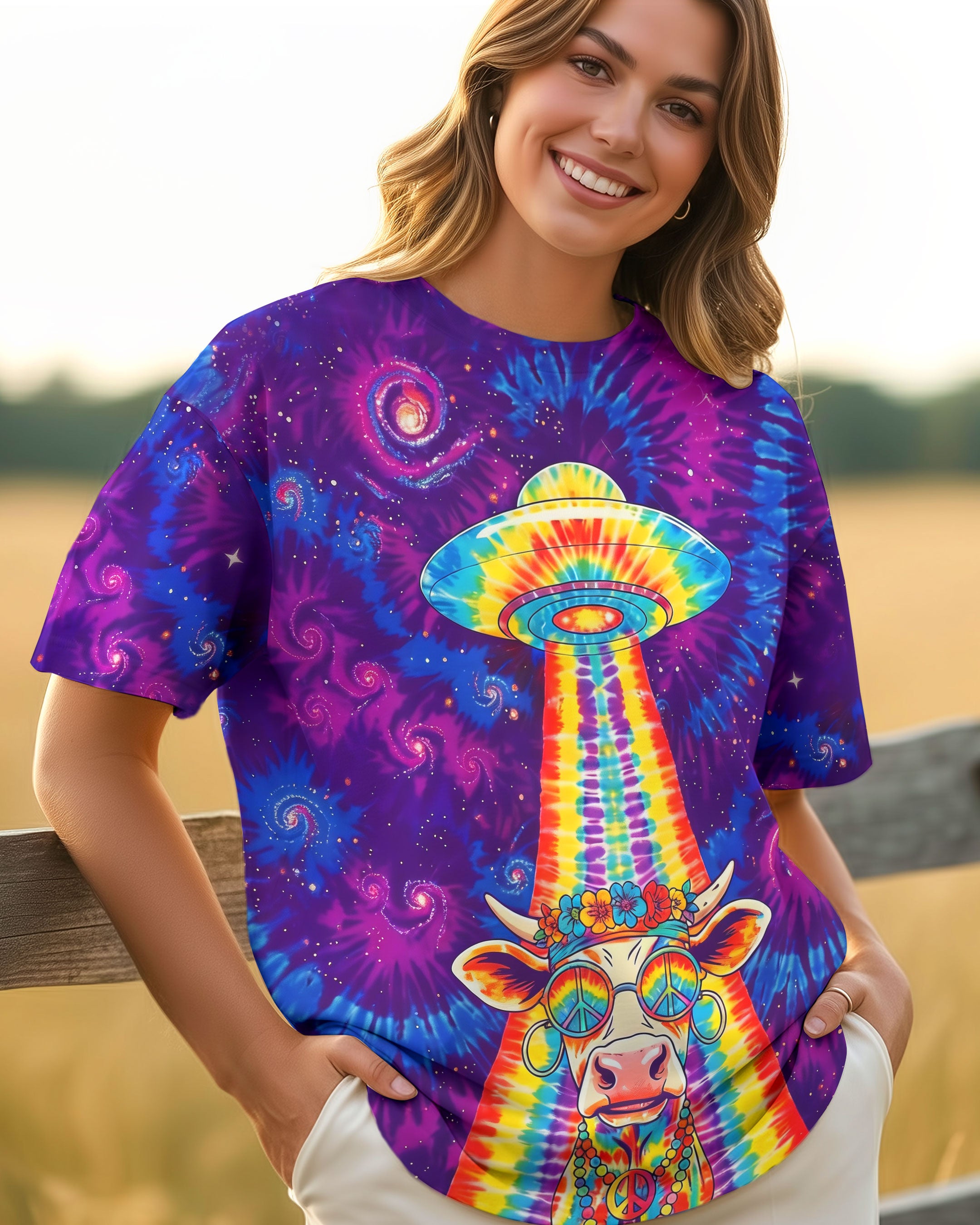 RAINBOW SWIRL COSMIC HEIFER - YHHN2901262