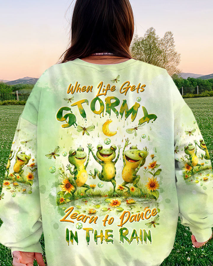 DANCE IN THE RAIN FROG ALL OVER PRINT - TLTW2303243