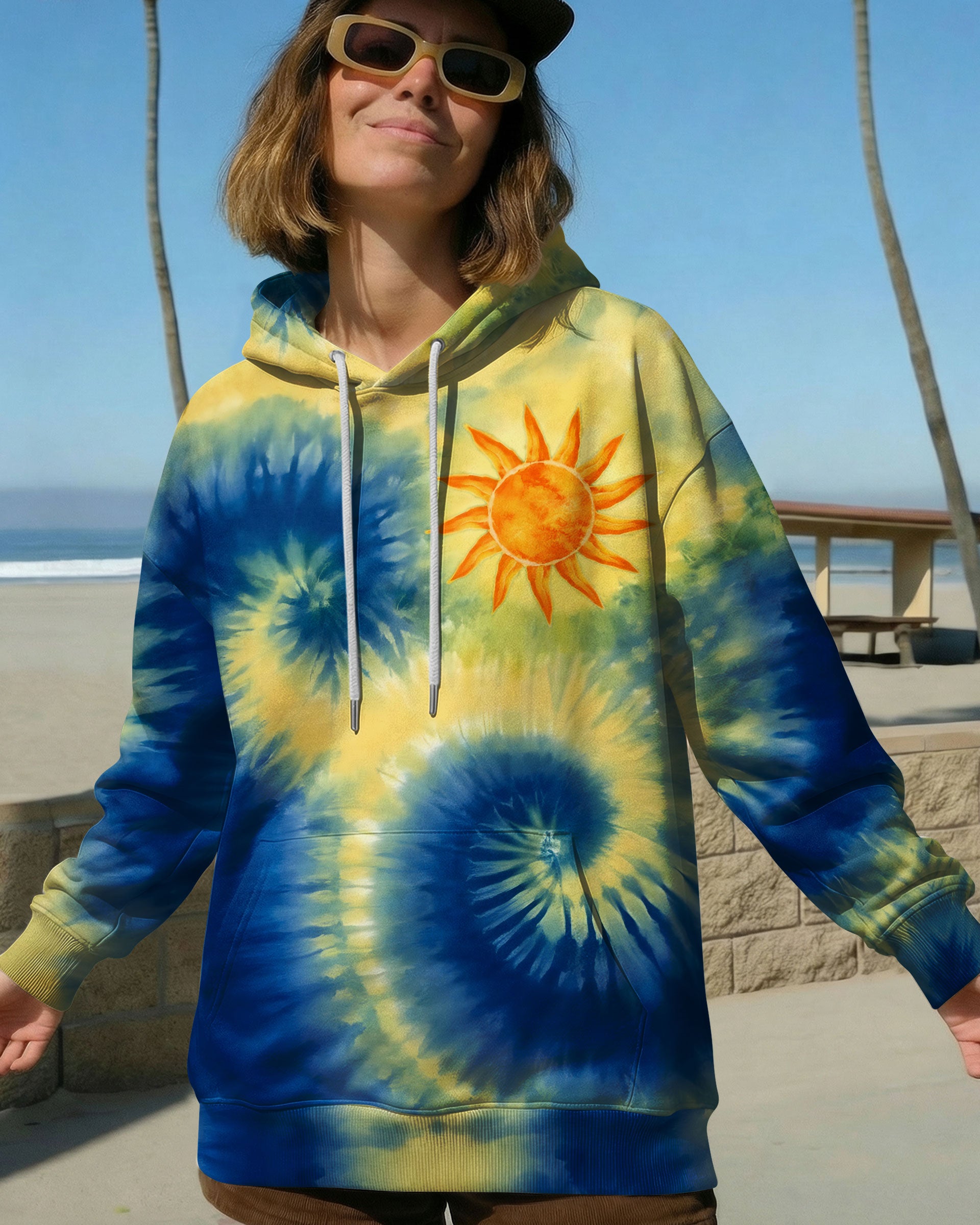 SUN TIE DYE ALL OVER PRINT - TLTW1012254