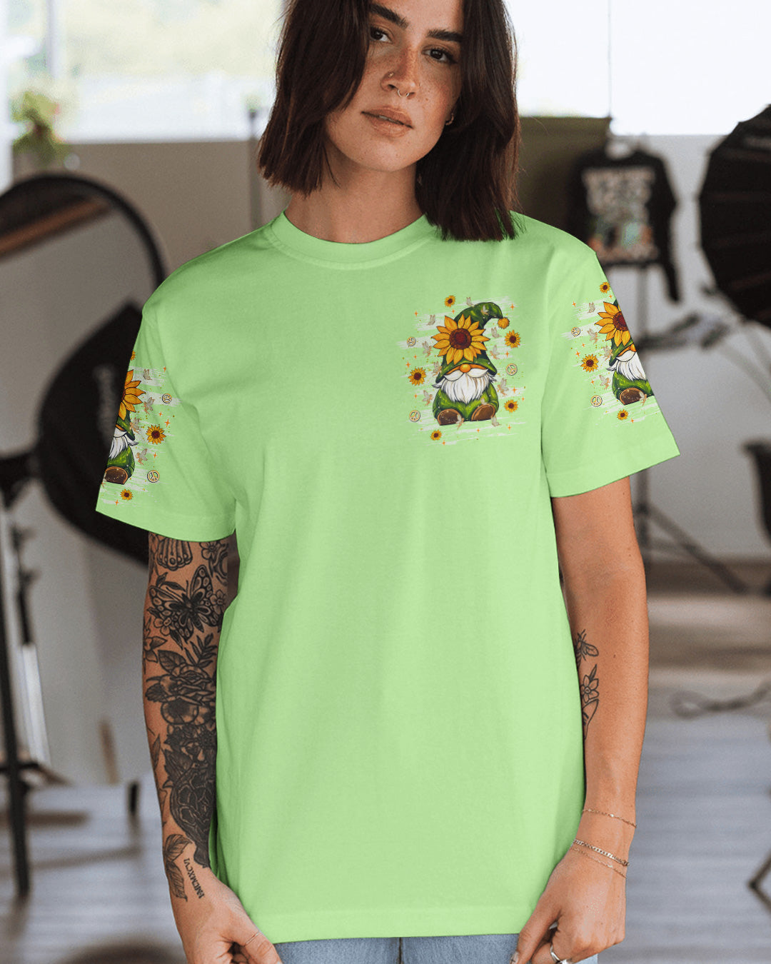 I BELIEVE THERE ARE ANGELS AMONG US GNOME  ALL OVER PRINT - TLNT0502261