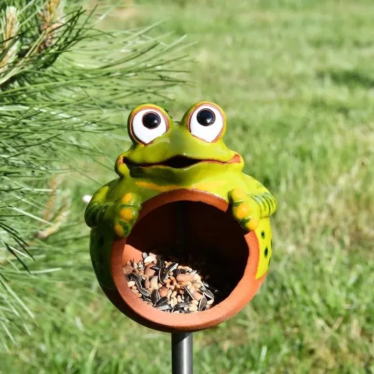 🐦🐦 Garden Stake -Bird Feeder