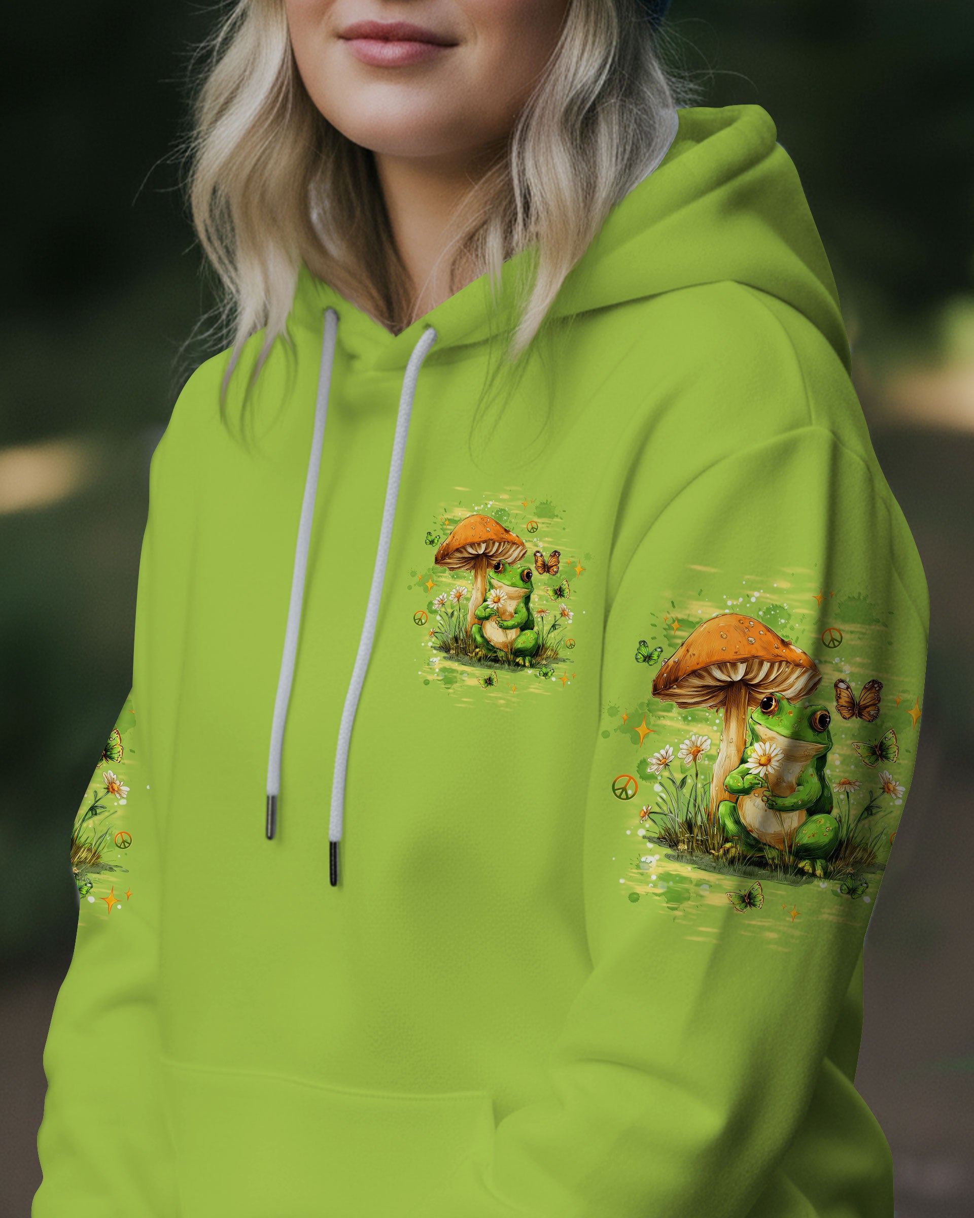 WHISPER WORDS OF WISDOM LET IT BE FROG  ALL OVER PRINT  - TLTW0511254