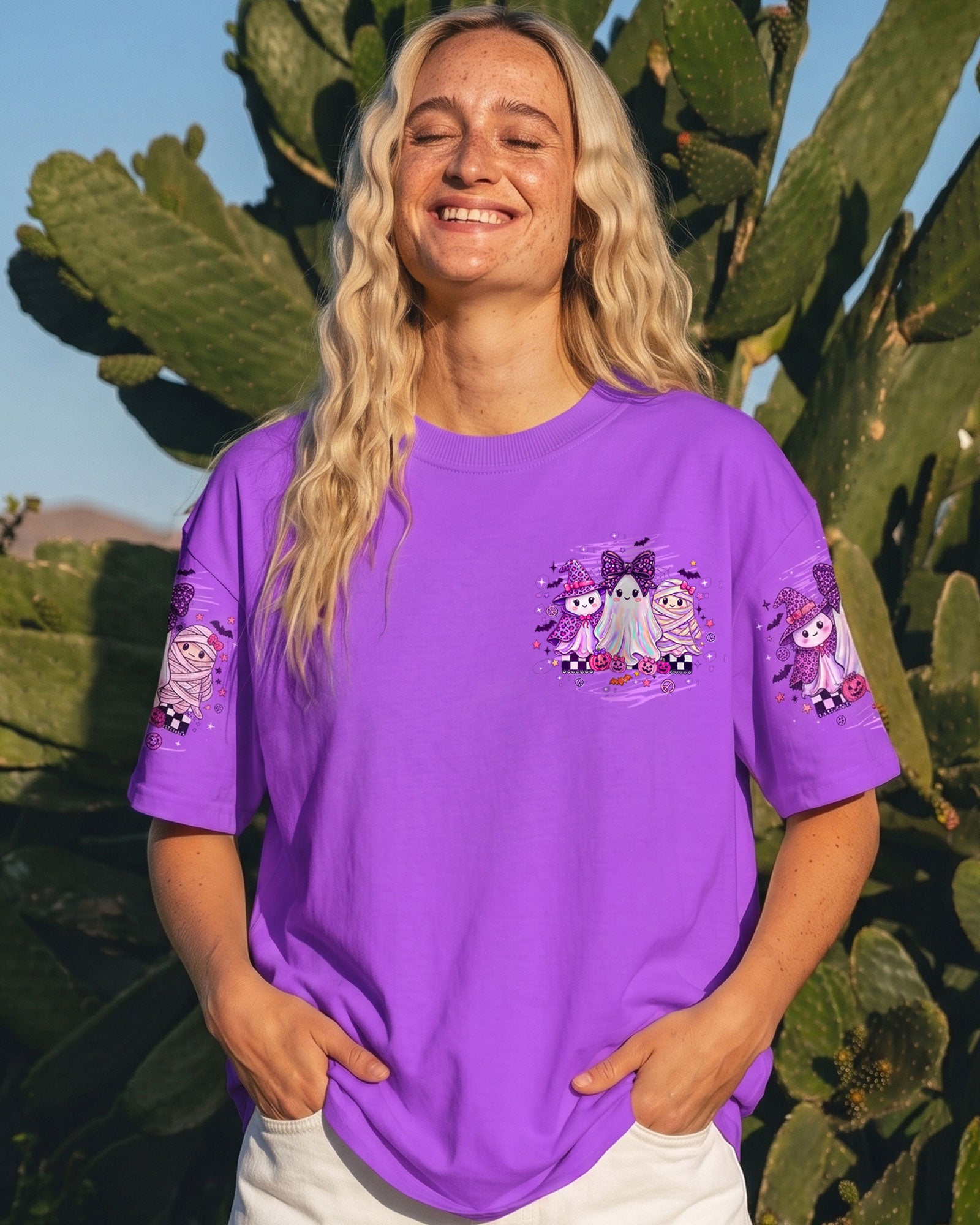 HEY BOO HALLOWEEN ALL OVER PRINT - TLTW1707264