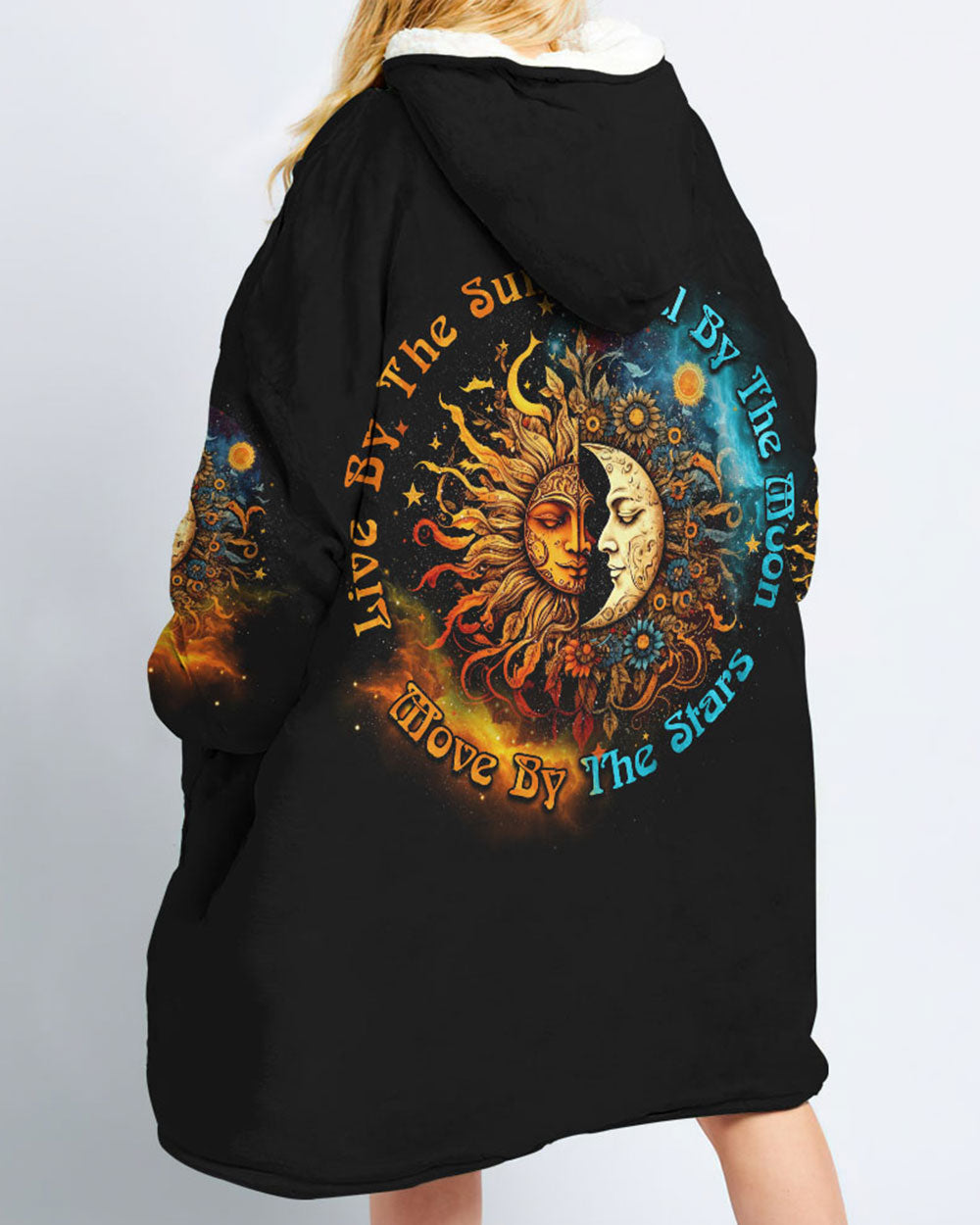 LIVE BY THE SUN SHERPA BLANKET HOODIE - TYTM2702237