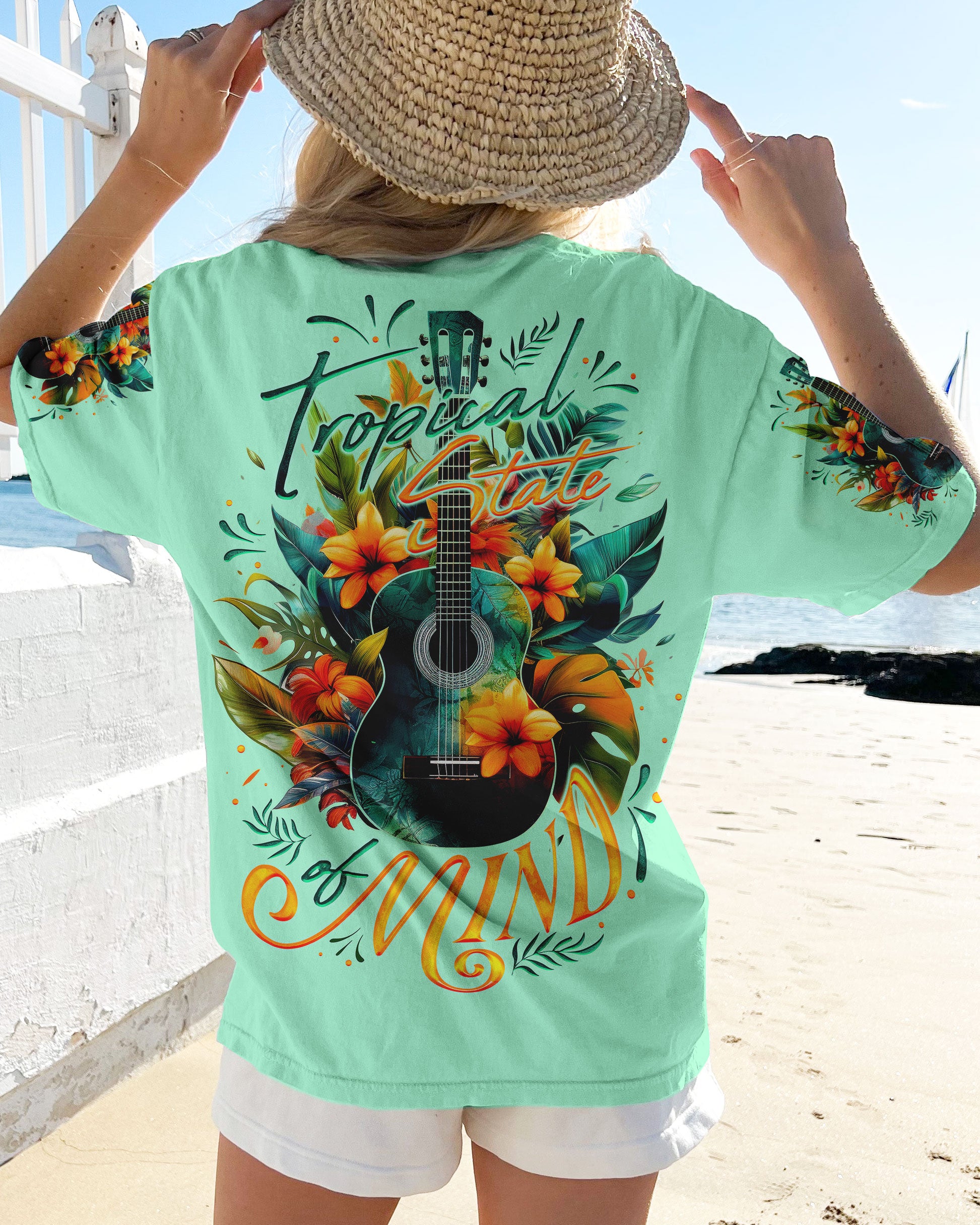 TROPICAL STATE OF MIND GUITAR ALL OVER PRINT - TLNO0806231