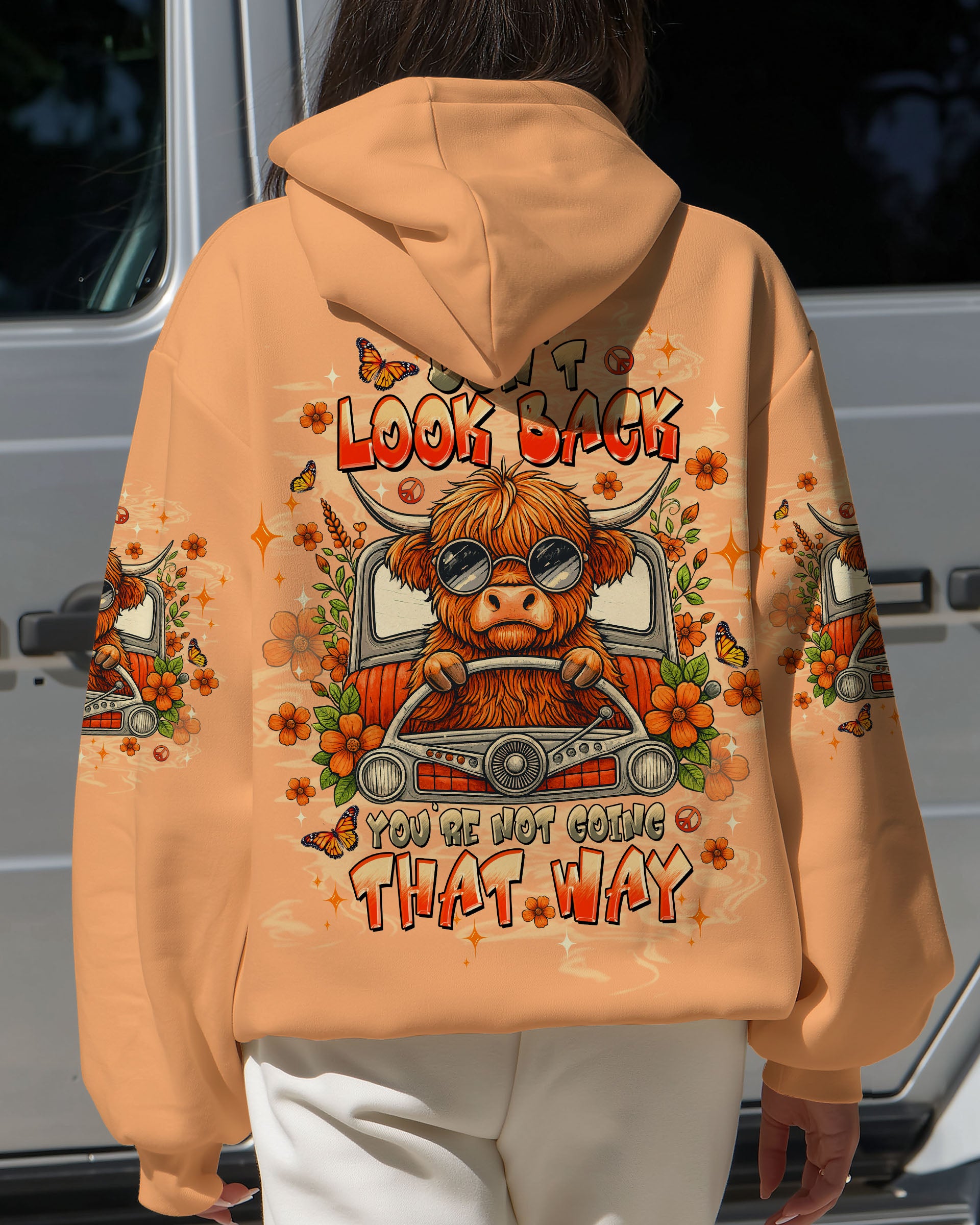 DON'T LOOK BACK COW ALL OVER PRINT - TLTW2108252