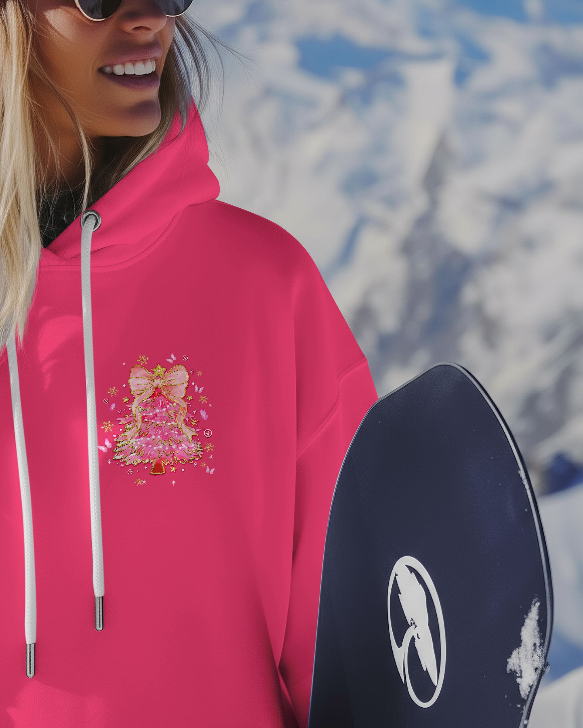 PINK CHRISTMAS ALL OVER PRINT - TLTW1211254
