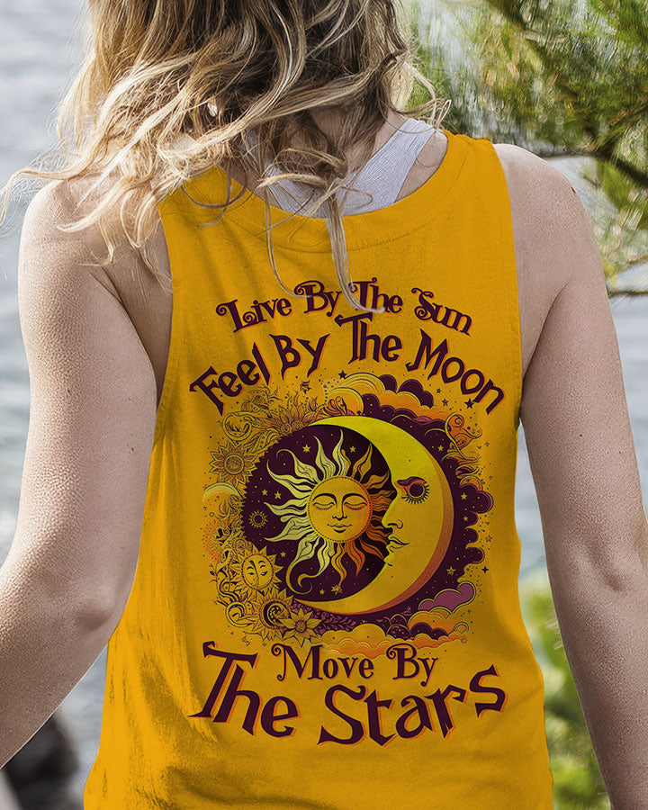 LIVE BY THE SUN YELLOW ALL OVER PRINT - TYTW1103235