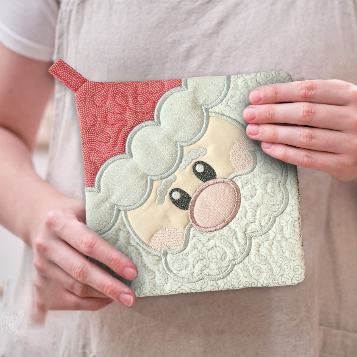 Christmas Face Potholders