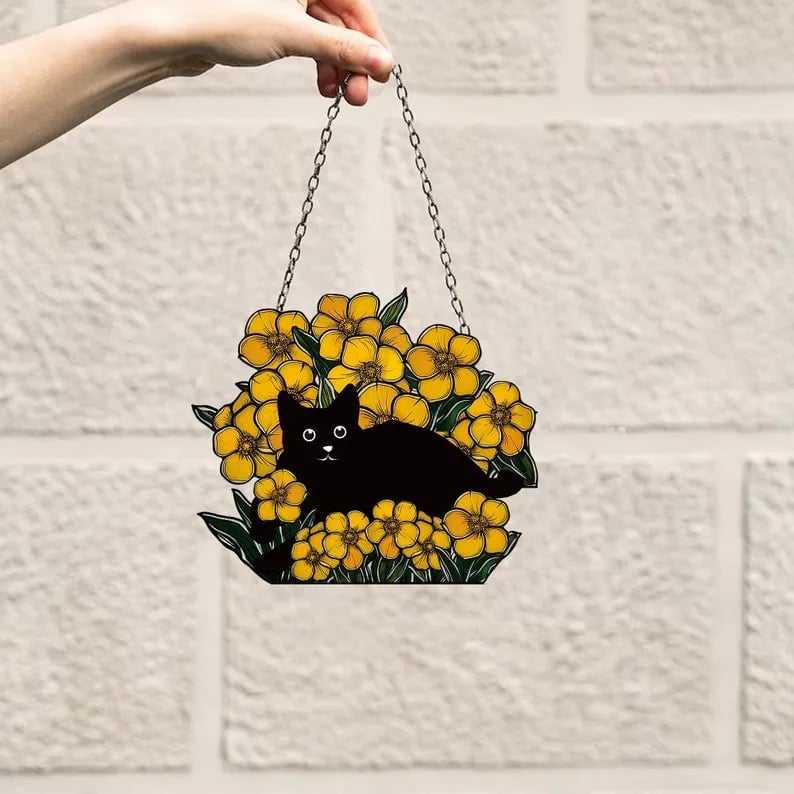 🔥LAST DAY 50% OFF - 💐 Art Flower Basket Pendant 🏡
