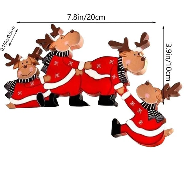 Economicalk🎄Christmas Sales 69% OFF-Handmde Christmas Door Frame Decoration