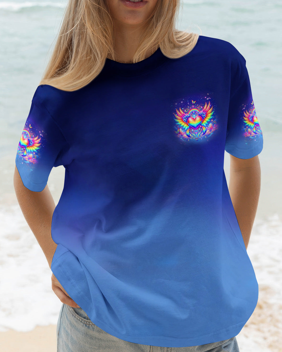 I BELIEVE THERE ARE ANGELS AMONG US ALL OVER PRINT - TYLN0503262