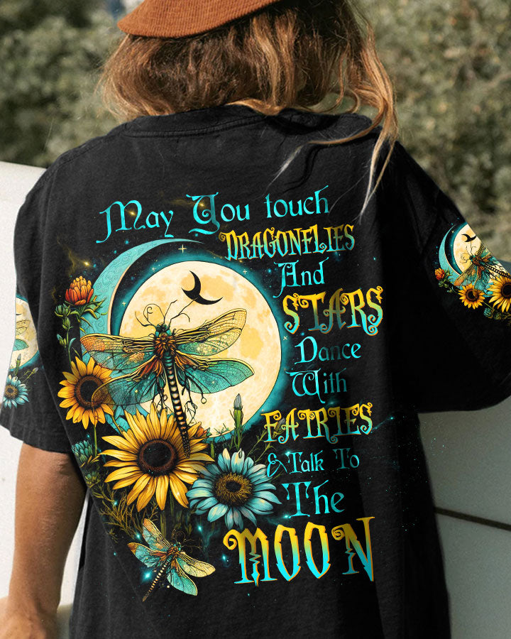 MAY YOU TOUCH DRAGONFLIES AND STARS ALL OVER PRINT - TLTW0505234