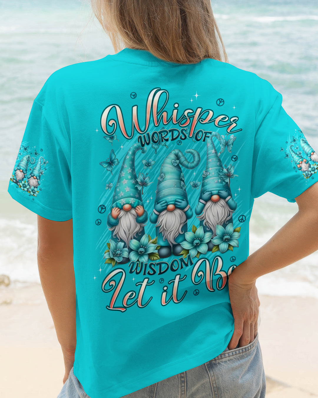 WHISPER WORDS OF WISDOM LET IT BE GNOMIES ALL OVER PRINT - TYPQ0502262