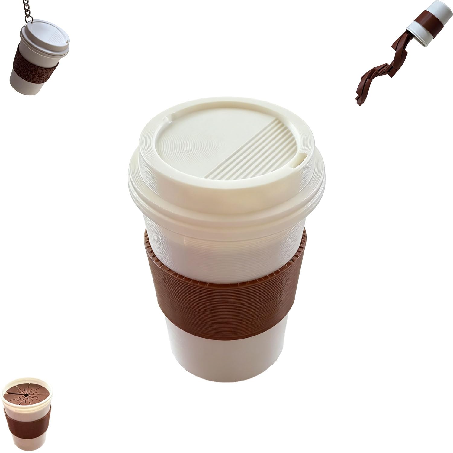 3D-Printed Coffee Spill Fidget.