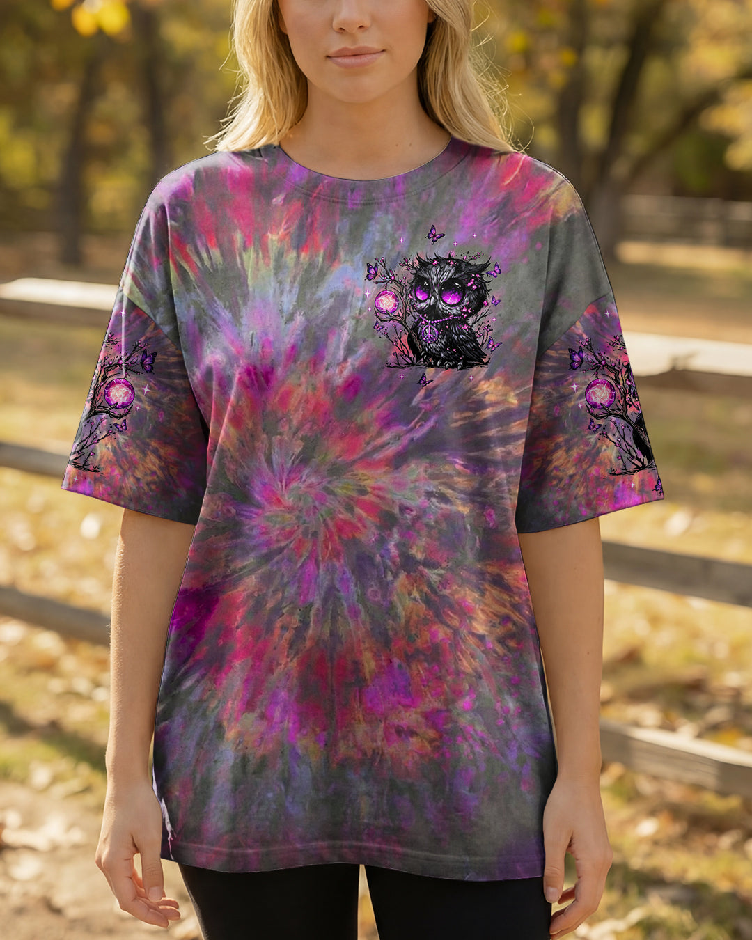 HELLO DARKNESS MY OLD FRIEND OWL ALL OVER PRINT - TLNT2901261