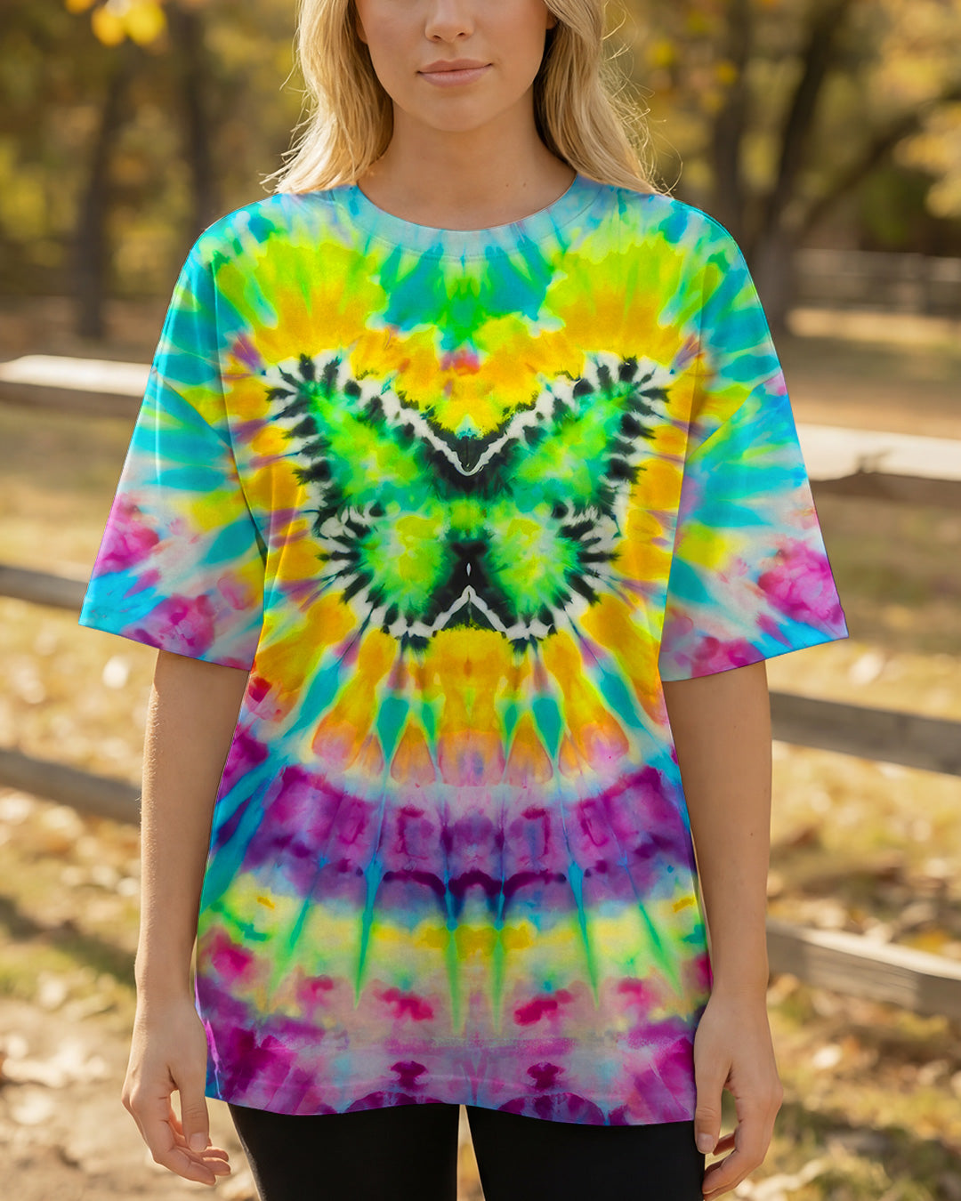 HIPPIE BUTTERFLY SWIRL ALL OVER PRINT - KM0104261