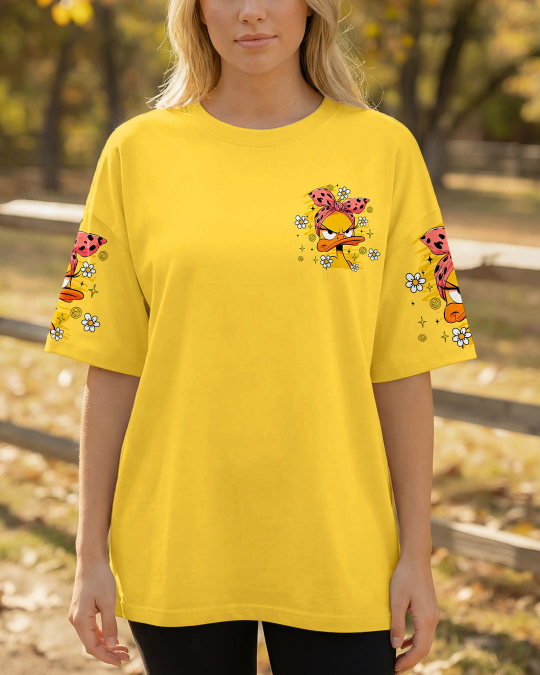 APPARENTLY I HAVE AN ATTITUDE WHO KNEW DUCK ALL OVER PRINT - TLTW0403261