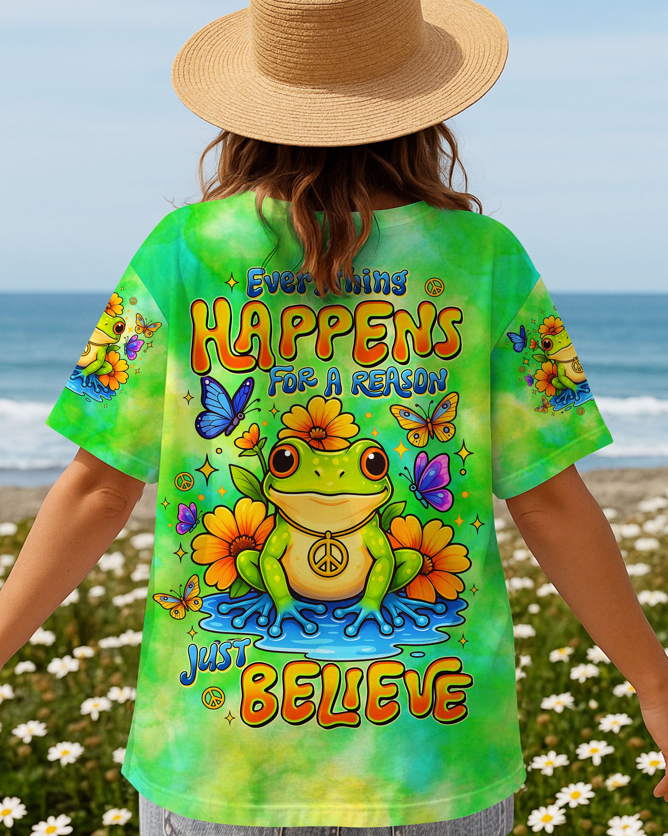 JUST BELIEVE FROG ALL OVER PRINT - TLTW0710255