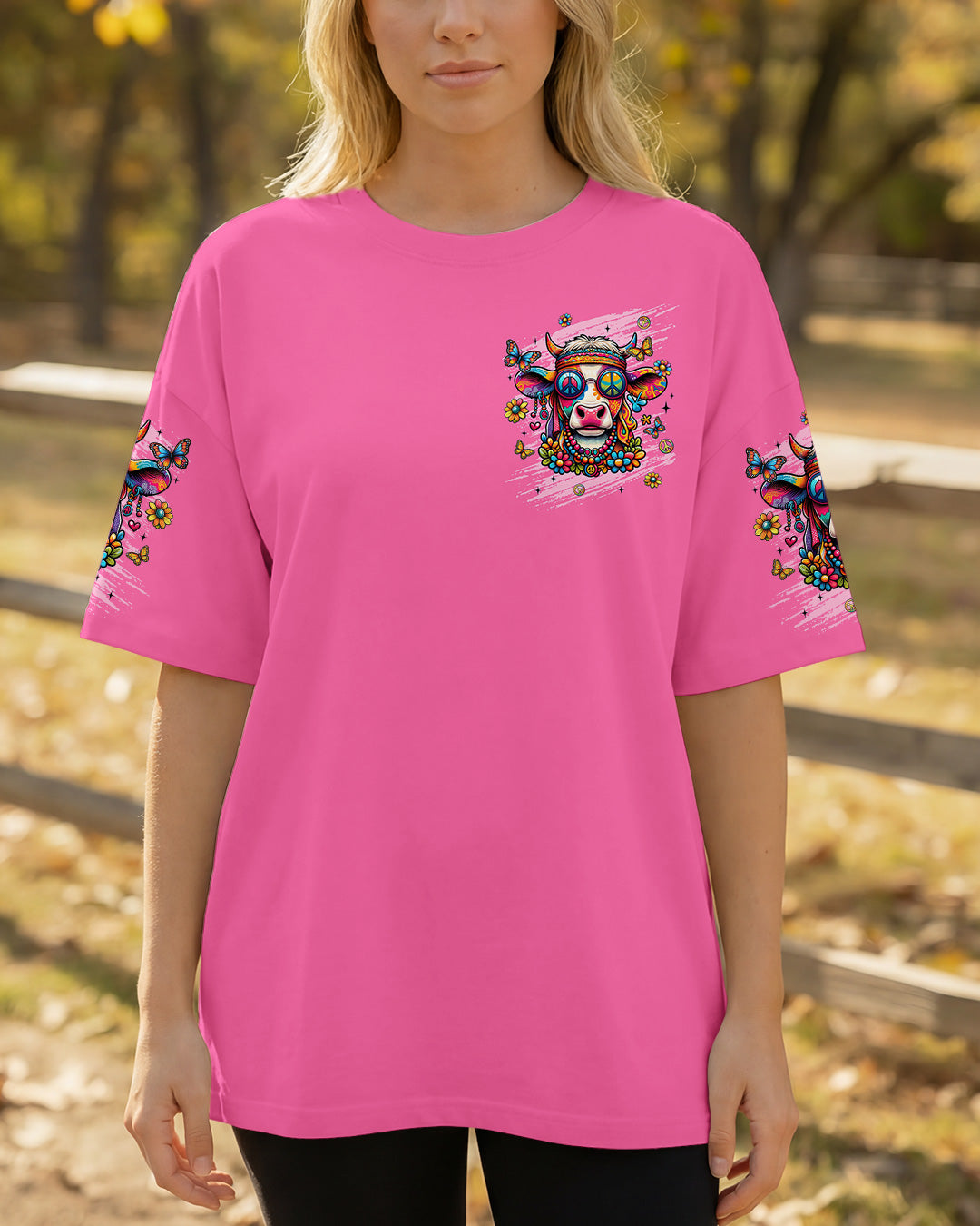 APPARENTLY I HAVE AN ATTITUDE WHO KNEW COW ALL OVER PRINT - TLNT0602261