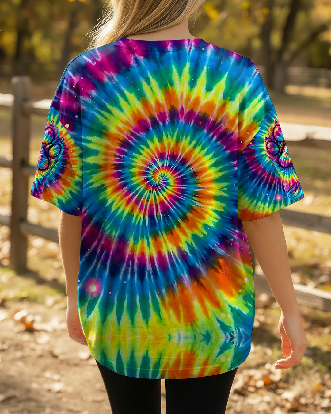 COLORFUL PAW ALL OVER PRINT - TYQY2402262