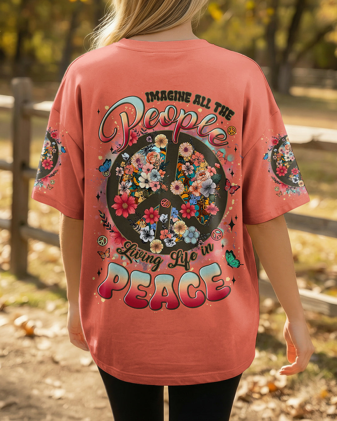 IMAGINE ALL THE PEOPLE LIVING LIFE IN PEACE ALL OVER PRINT - TYLN2303262