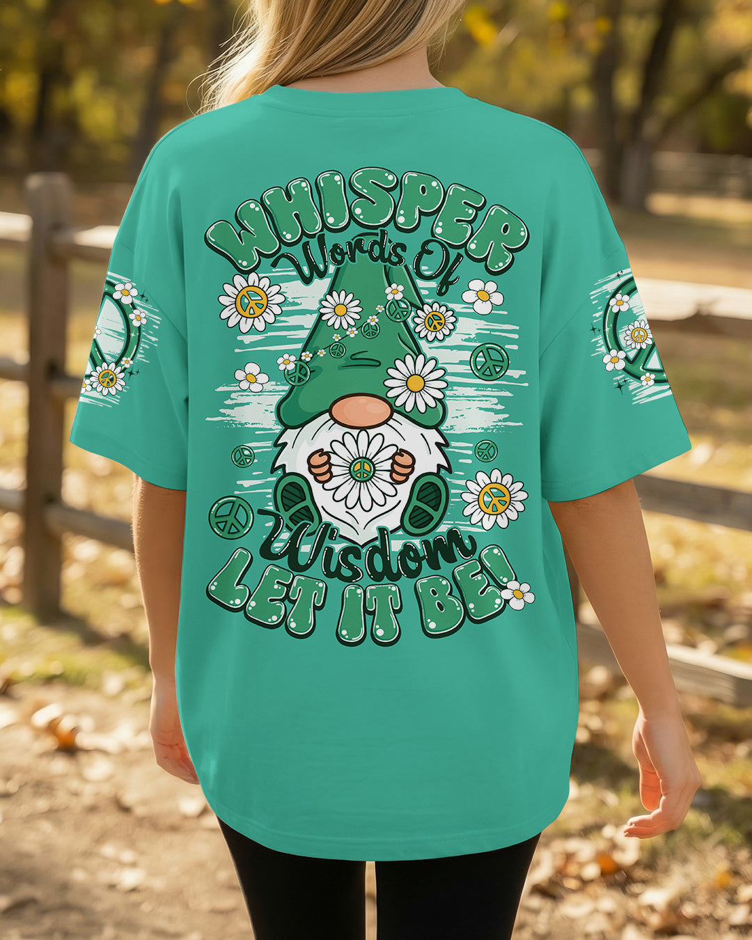 WHISPER WORDS OF WISDOM LET IT BE GNOMIES ALL OVER PRINT - TY0602261