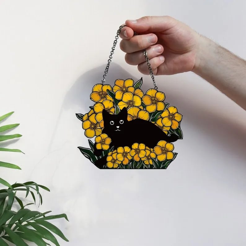 🔥LAST DAY 50% OFF - 💐 Art Flower Basket Pendant 🏡