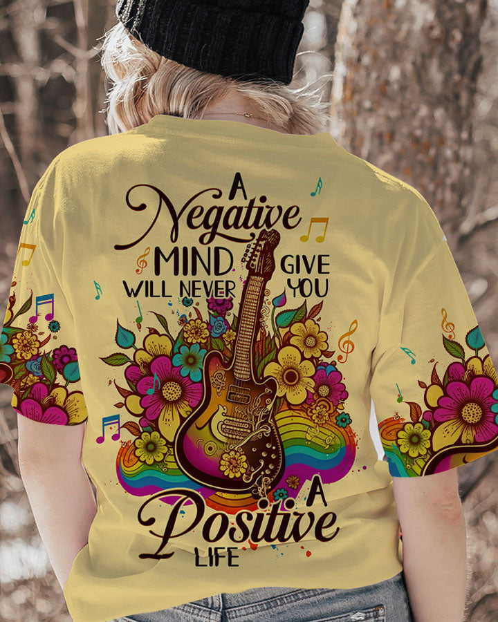 A NEGATIVE MIND GUITAR ALL OVER PRINT - TLTW0505235