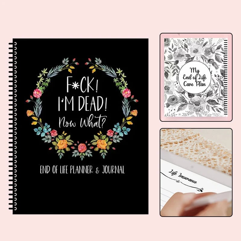 🎃 Halloween Gift: Sh*t, I’m Dead! End of Life Planner💀👍BEST SELLER