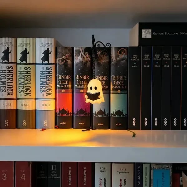 🎃Halloween Early Sale👻 Library Lantern Book Nook Lamp
