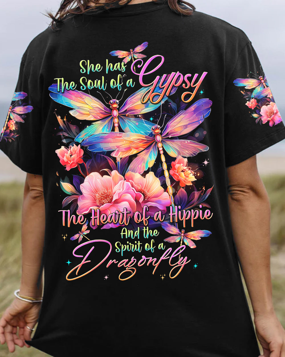 SPIRIT OF A DRAGONFLY ALL OVER PRINT - TYTD0602242