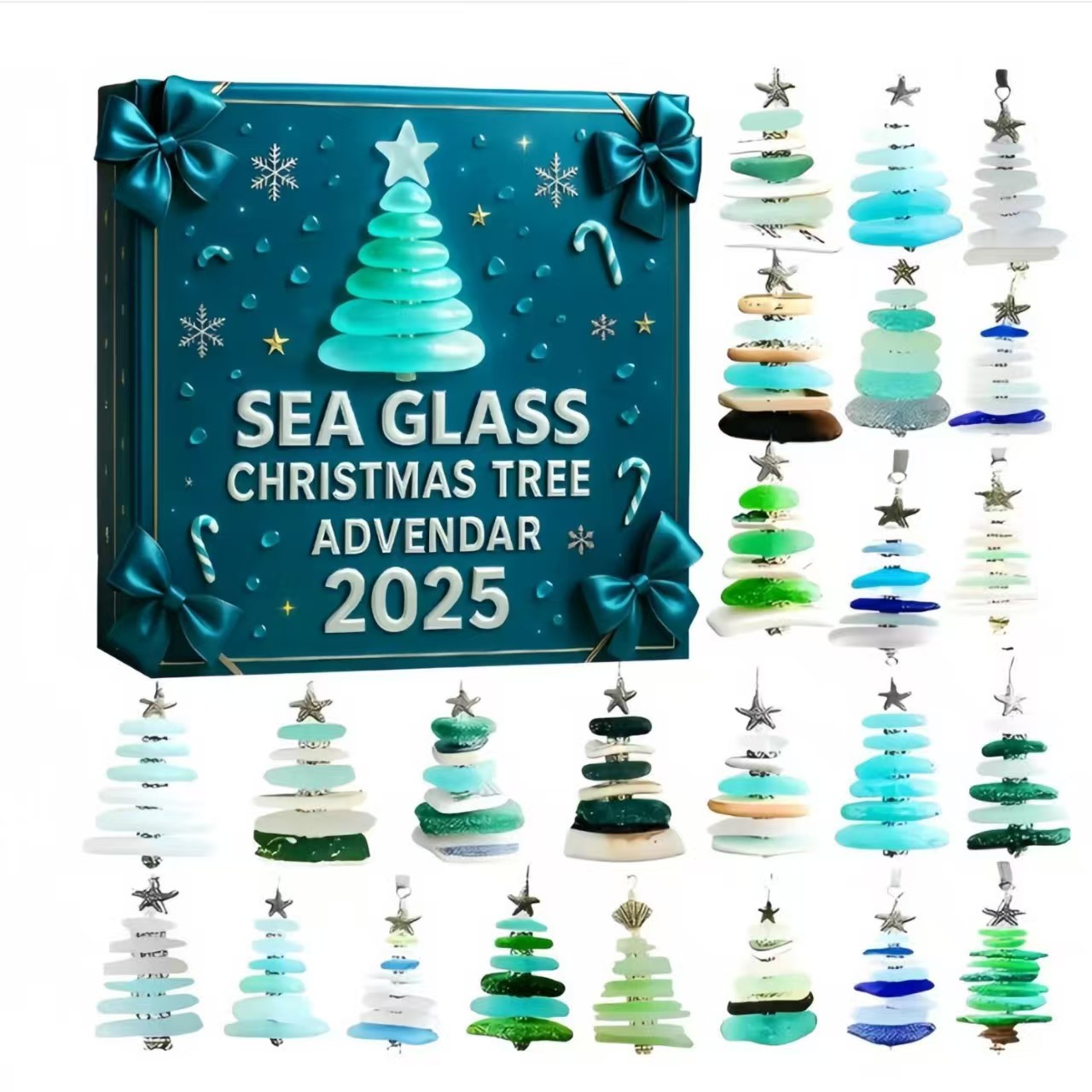 2025 Sea Glass Christmas Advent Calendar