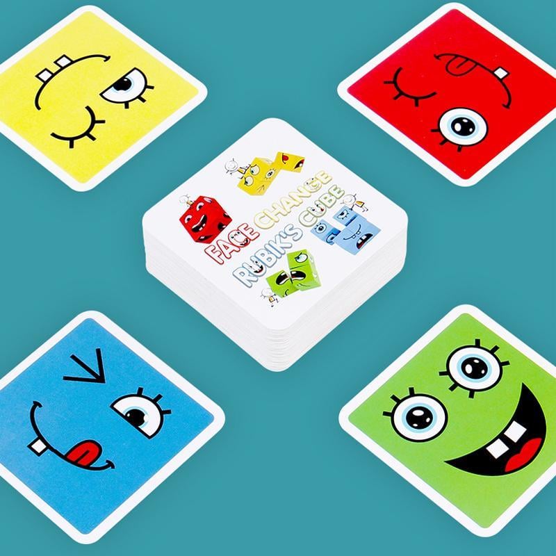 🎲 Face-Changing Magic Cube – The Ultimate Fun & Interactive Toy! 🧩✨