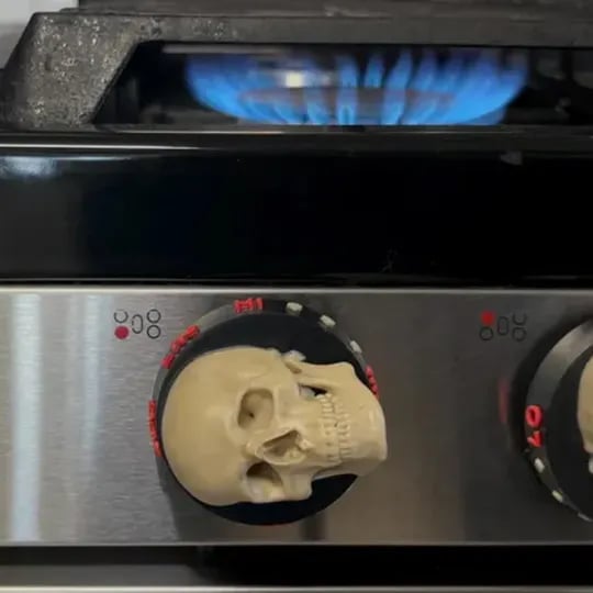 🔥LAST DAY 50% OFF - Skull Stove Replacement Knobs