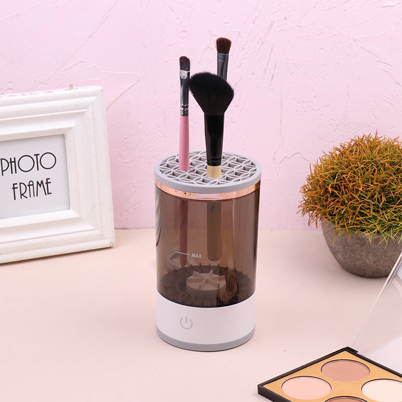 Electric Makeup Brush Cleaner, Makeup Brush Cleaner Machine, Makeup Cleaner, Brush Cleaner Fit for All Size Makeup Brush, Cosmetic Brush Cleaner, Beauty Tools, Great Gift for Her, Women, Girlfriend