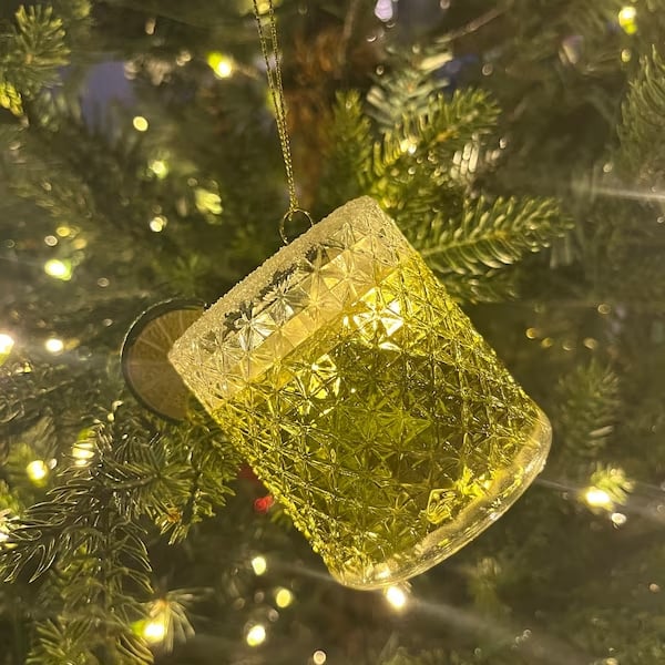 🔥Last 4 hours 57% OFF -🥃Whiskey Cocktail Christmas Ornament