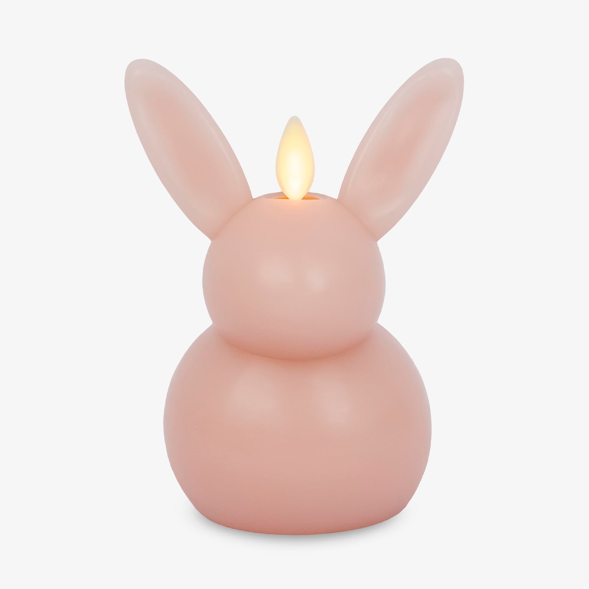🐰✨Flickering LED Flame Bunny Candle - AA Batteries