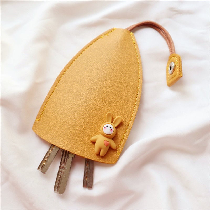 🔥LAST DAY 50% OFF - 🐰✨Cute Fruits PU Leather Key Bag