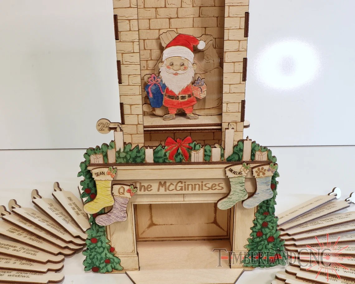 🎅Christmas Sale 49% OFF - 🎁Santa Chimney Advent Calander