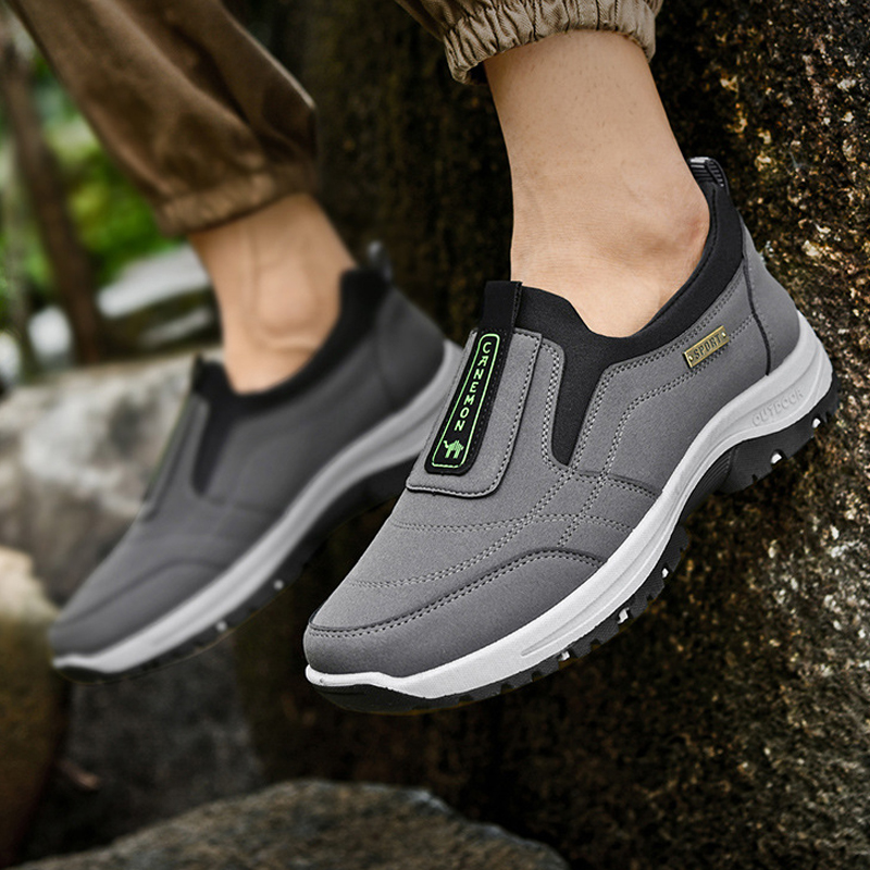 (⏰Sell At The Lowest Price🔥)Men's Comfortable Waterproof Breathable Orthopedic Walking Shoes Hiking Shoes