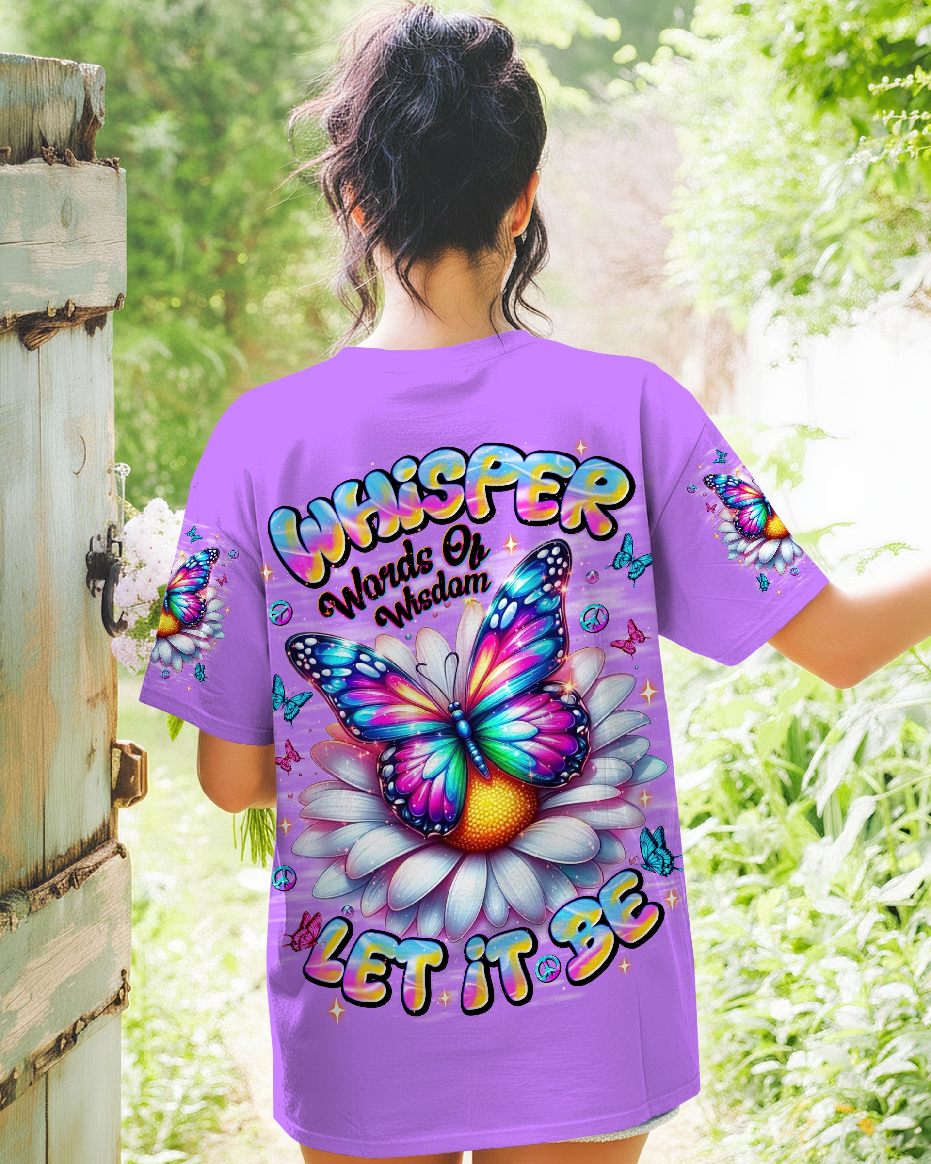 WHISPER WORDS OF WISDOM BUTTERFLY  ALL OVER PRINT - TLNT1212252