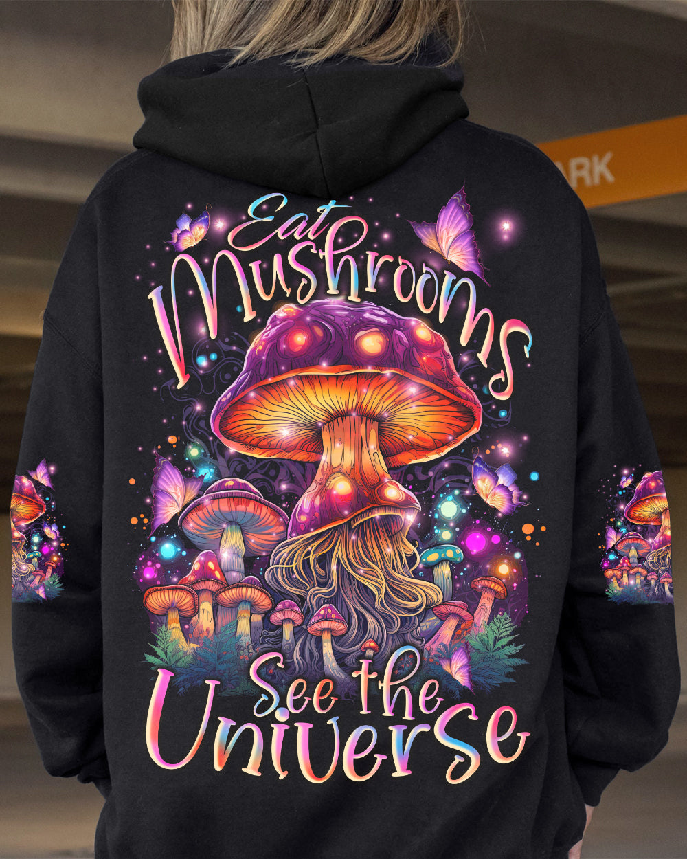 EAT MUSHROOMS SEE THE UNIVERSE ALL OVER PRINT - TYTD1209234