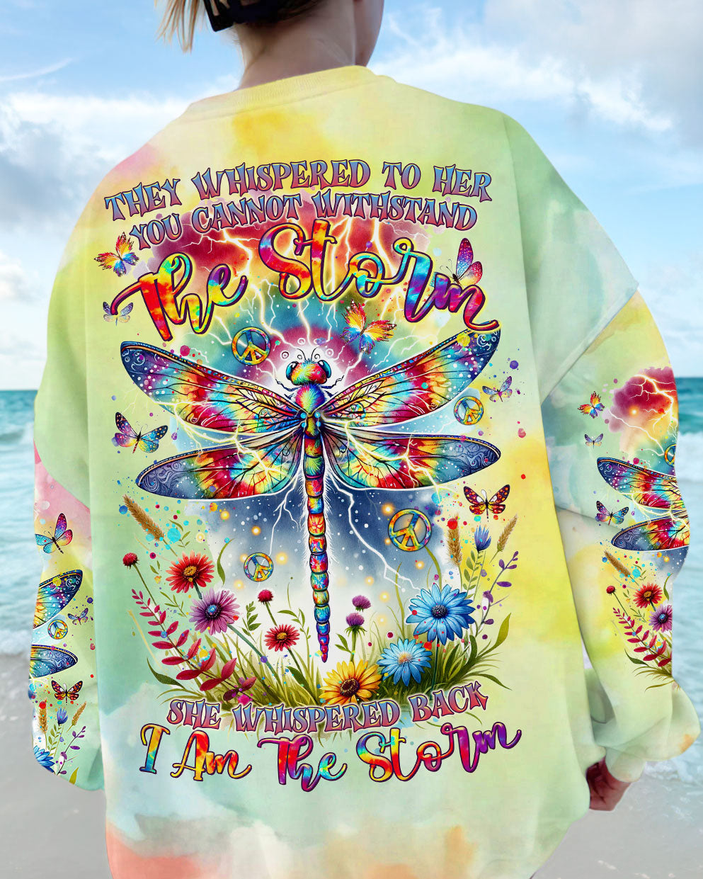 I AM THE STORM DRAGONFLY ALL OVER PRINT - TLTR1212234