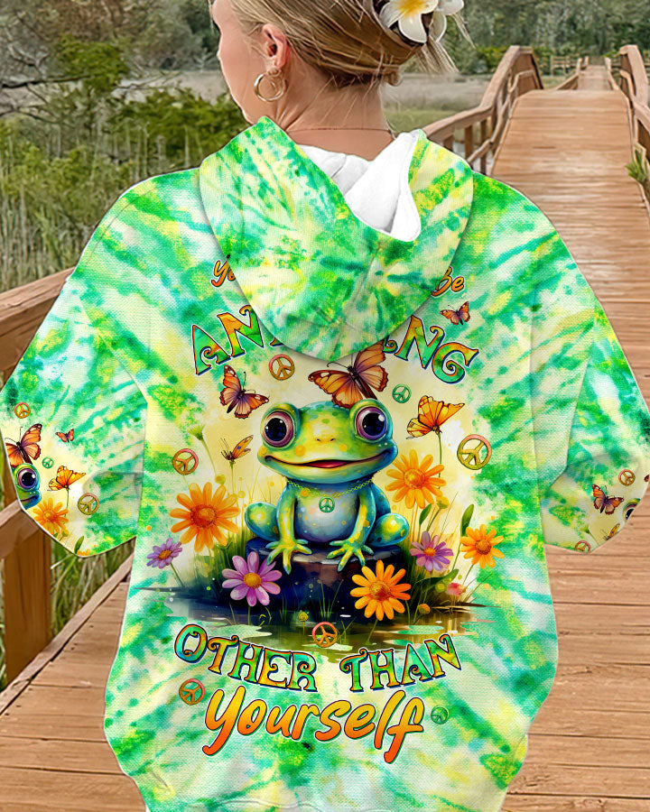 YOU DON'T HAVE TO BE ANYTHING FROG ALL OVER PRINT - TLTW1512232