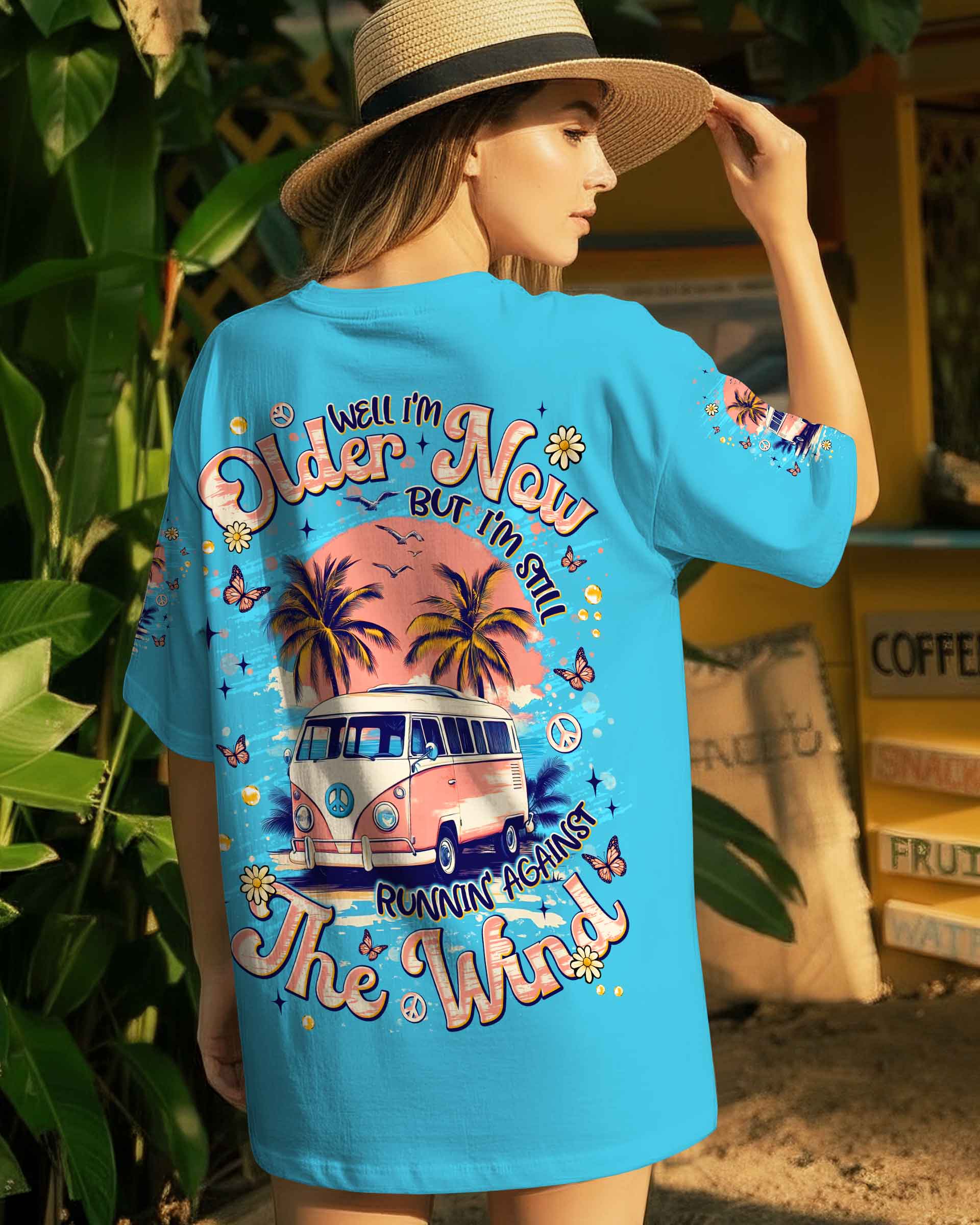 RUNNING AGAINST THE WIND BUS BEACH ALL OVER PRINT - TLNT1711252