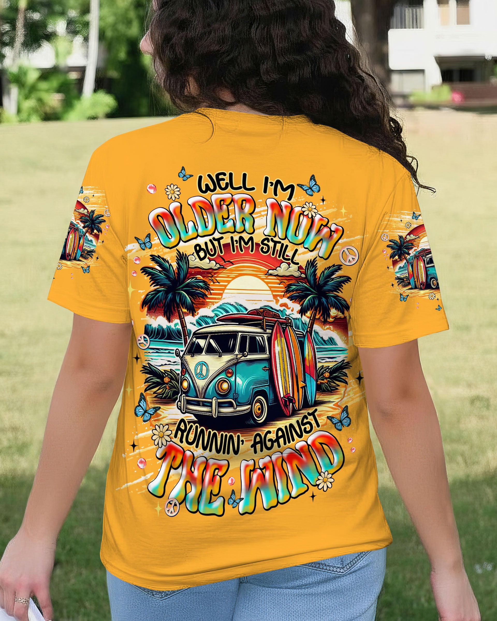 RUNNING AGAINST THE WIND BEACH BUS ALL OVER PRINT  - TLNT2611252