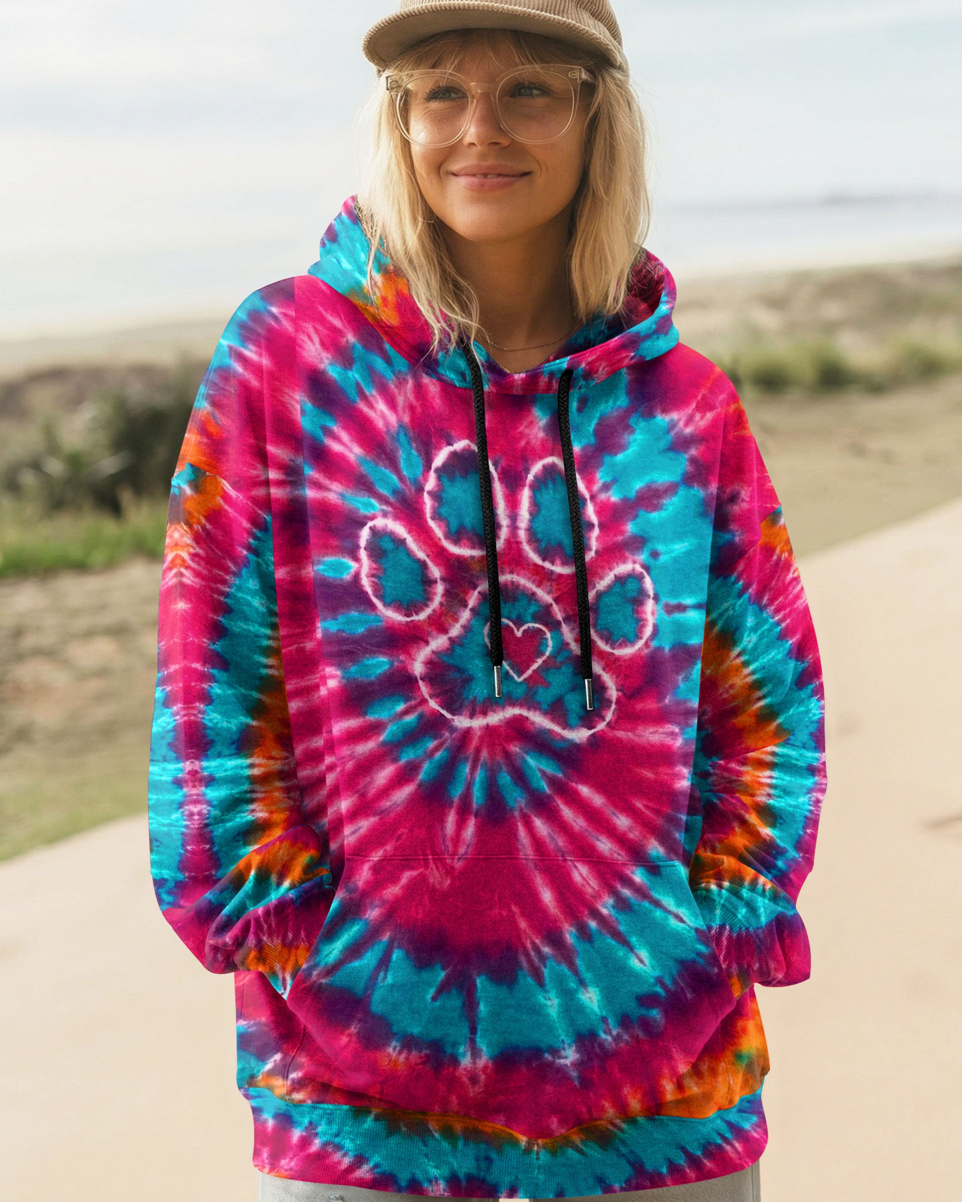 PAW PRINT SWIRL ALL OVER PRINT  - TLNT3012252